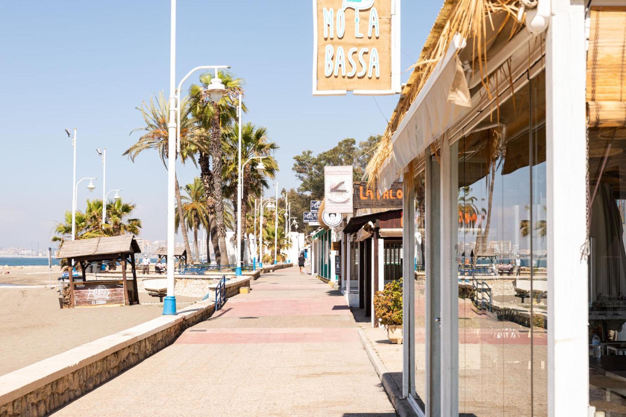 Premium Malaga Beach With Terrace Exterior photo