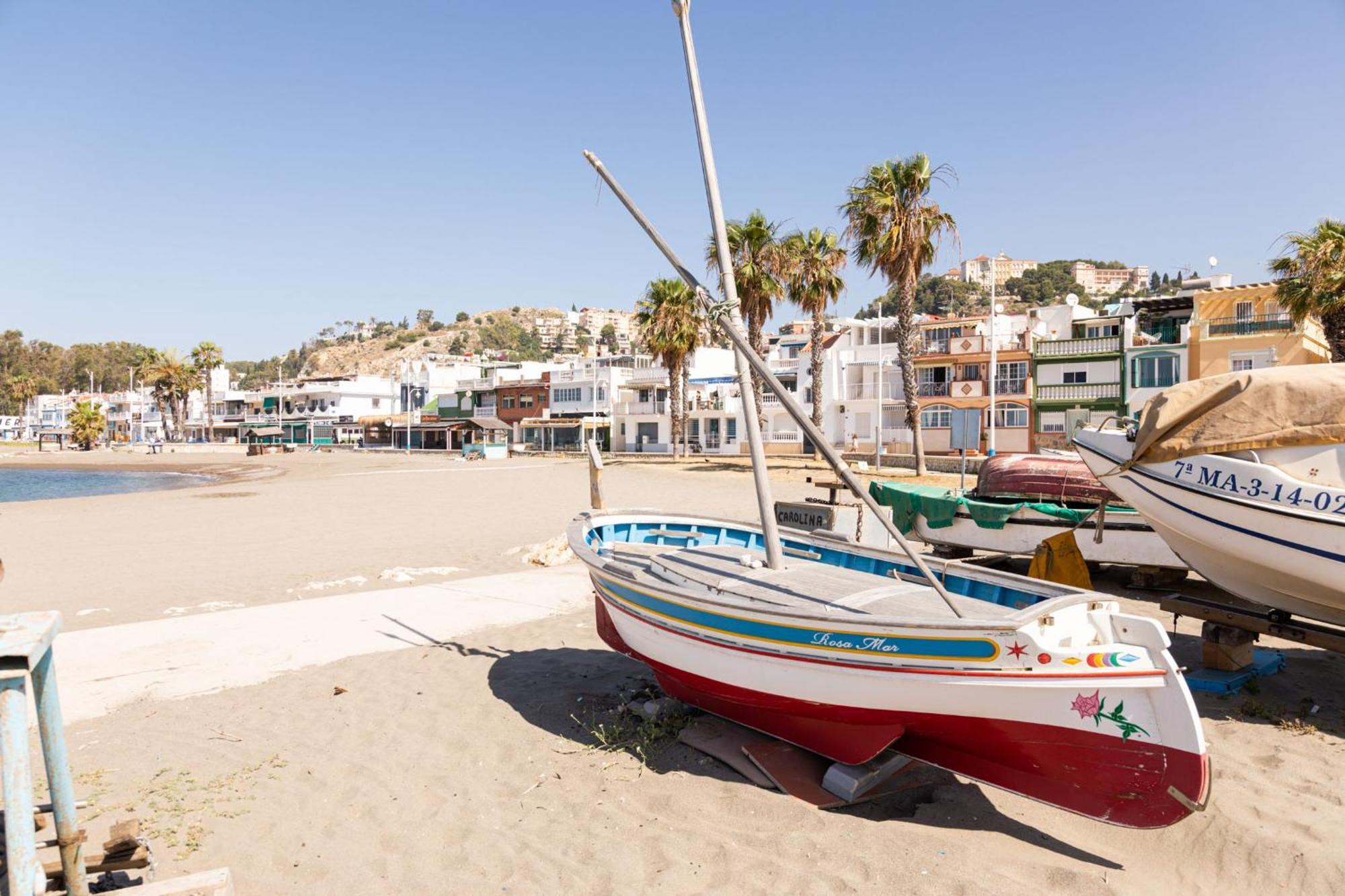 Premium Malaga Beach With Terrace Exterior photo